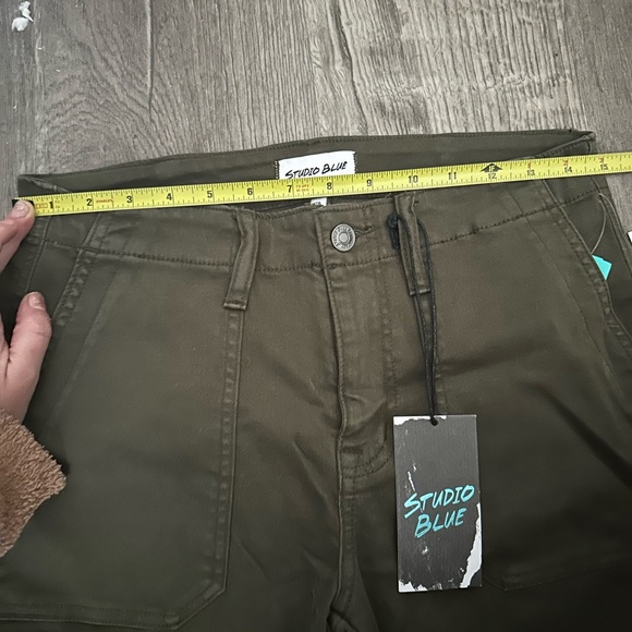 Pants new! Stretch! Green! - Picture 8 of 10